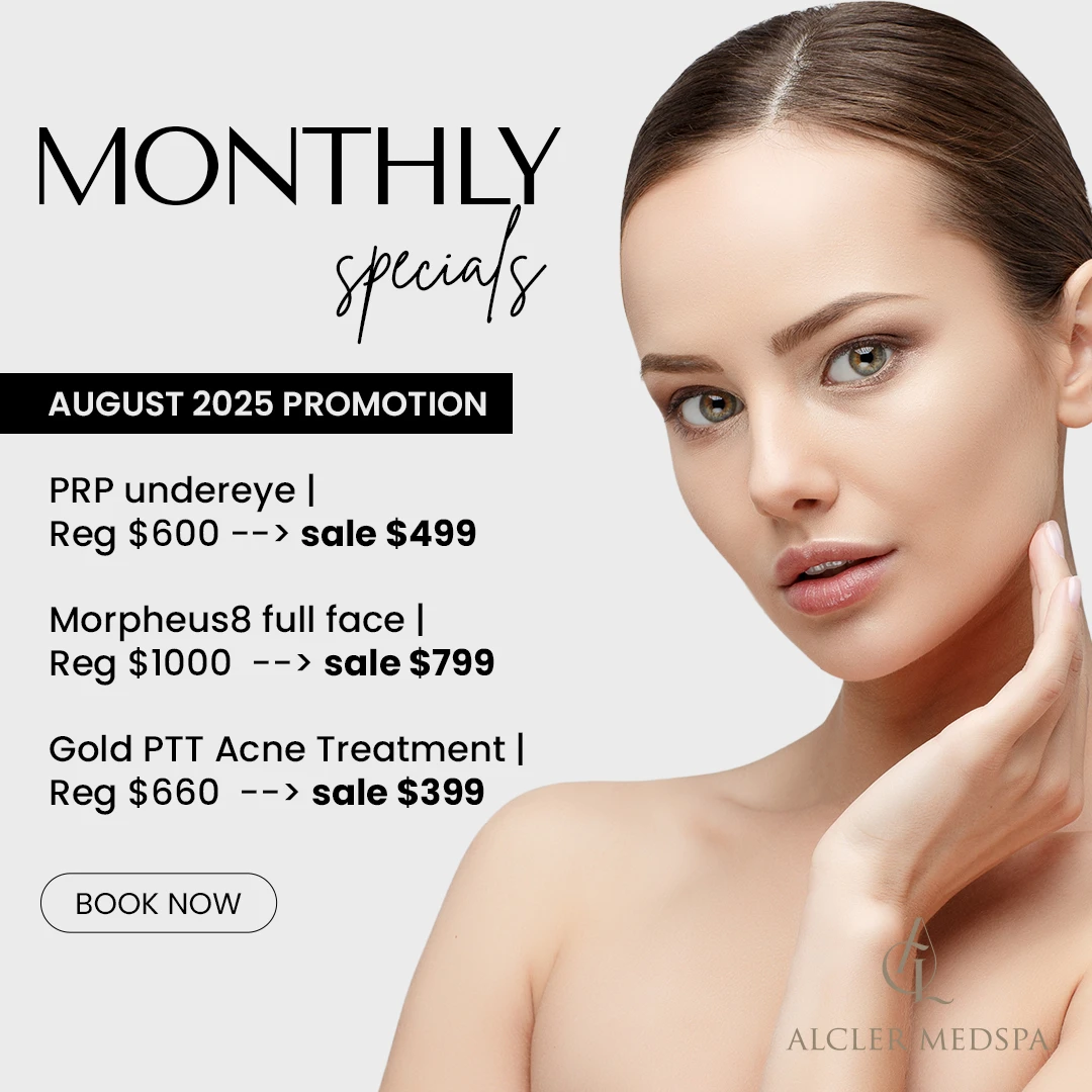 Monthly Specials August 2025 by Alcler Med Spa